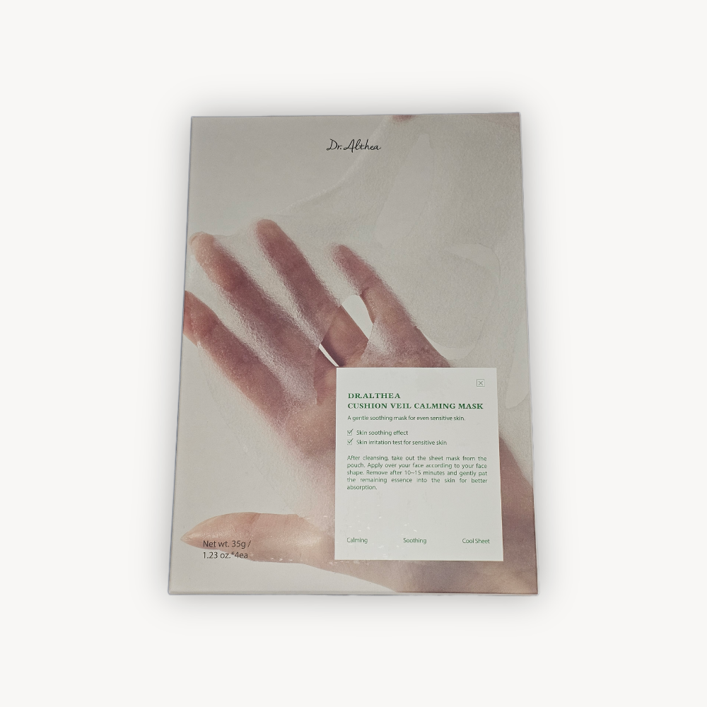 Dr. Althea - Cushion Veil Calming Mask (lot de 4*35g)