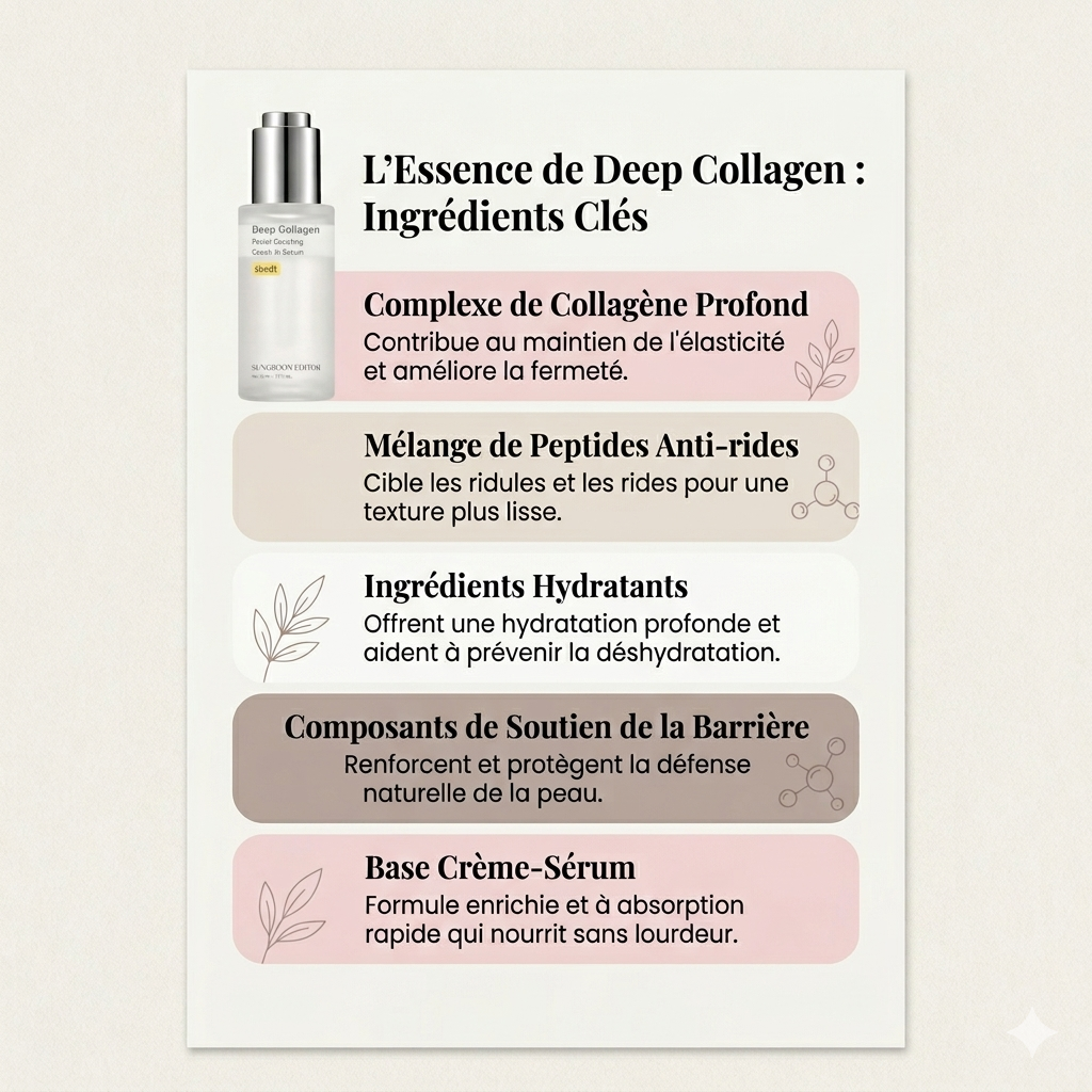 Sungboon Editor – Deep Collagen Firming Cream In Serum 30ml