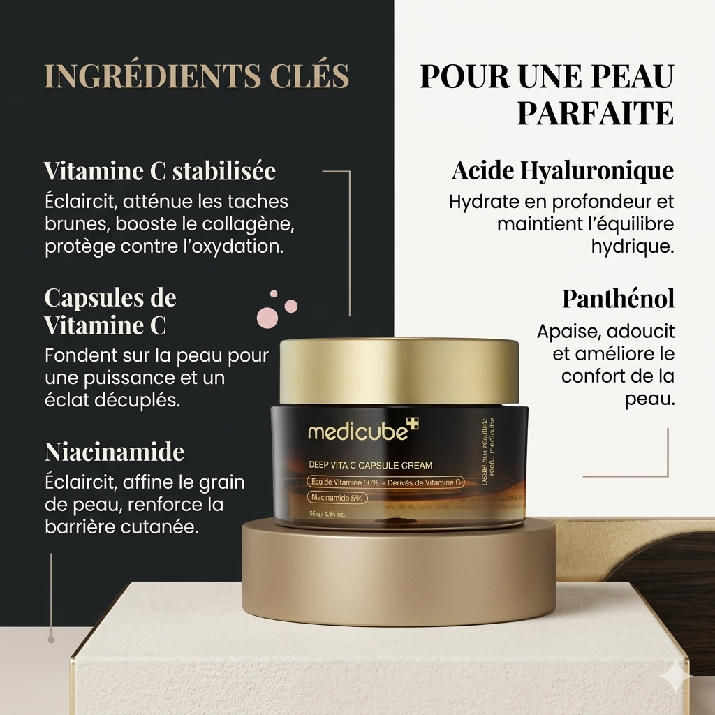 Medicube – Deep Vita C Capsule Cream 55g