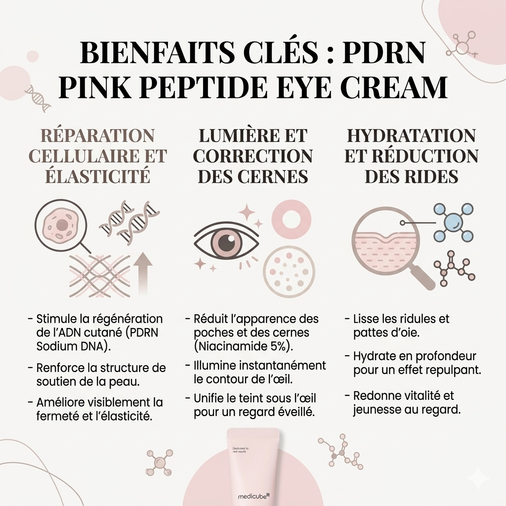 Medicube – PDRN Pink Peptide Eye Cream 30ml