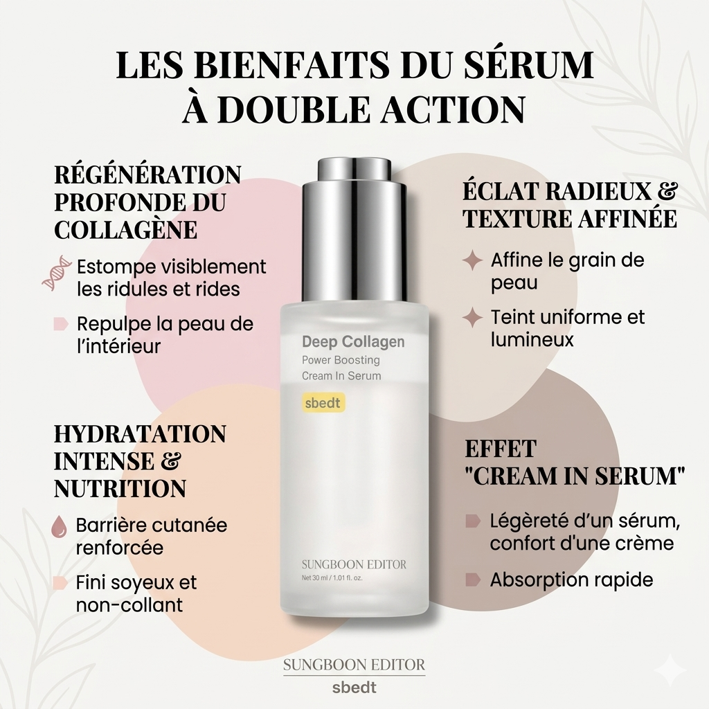 Sungboon Editor – Deep Collagen Firming Cream In Serum 30ml