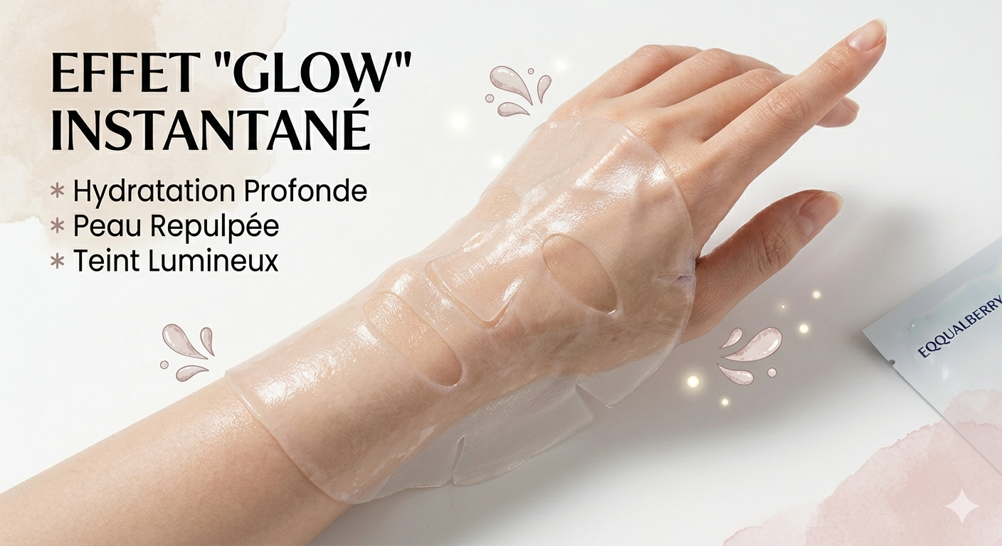 EQQUALBERRY - Collagen Glow Up Hydrogel Mask 30g