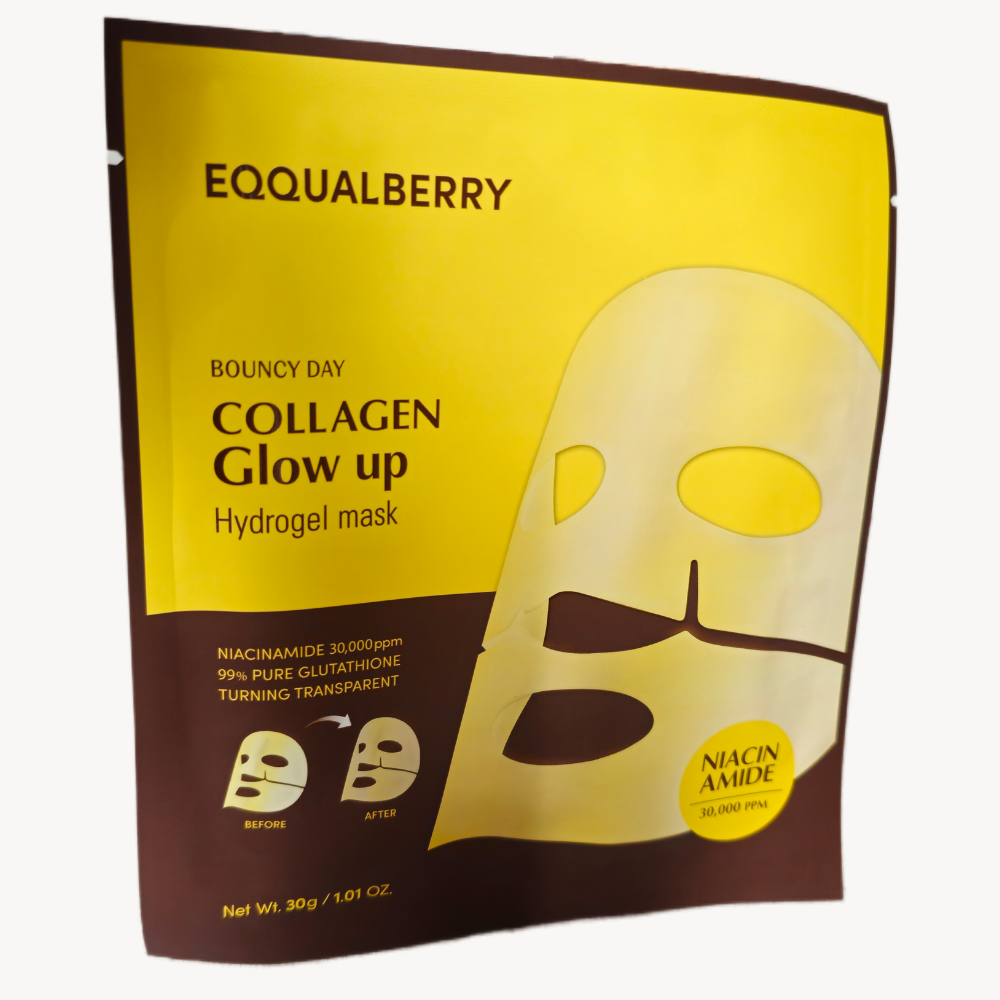 EQQUALBERRY - Collagen Glow Up Hydrogel Mask 30g