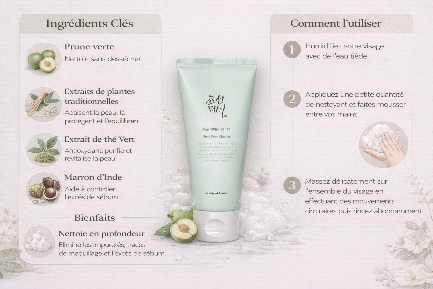 Beauty of Joseon - Green Plum Cleanser 100ml