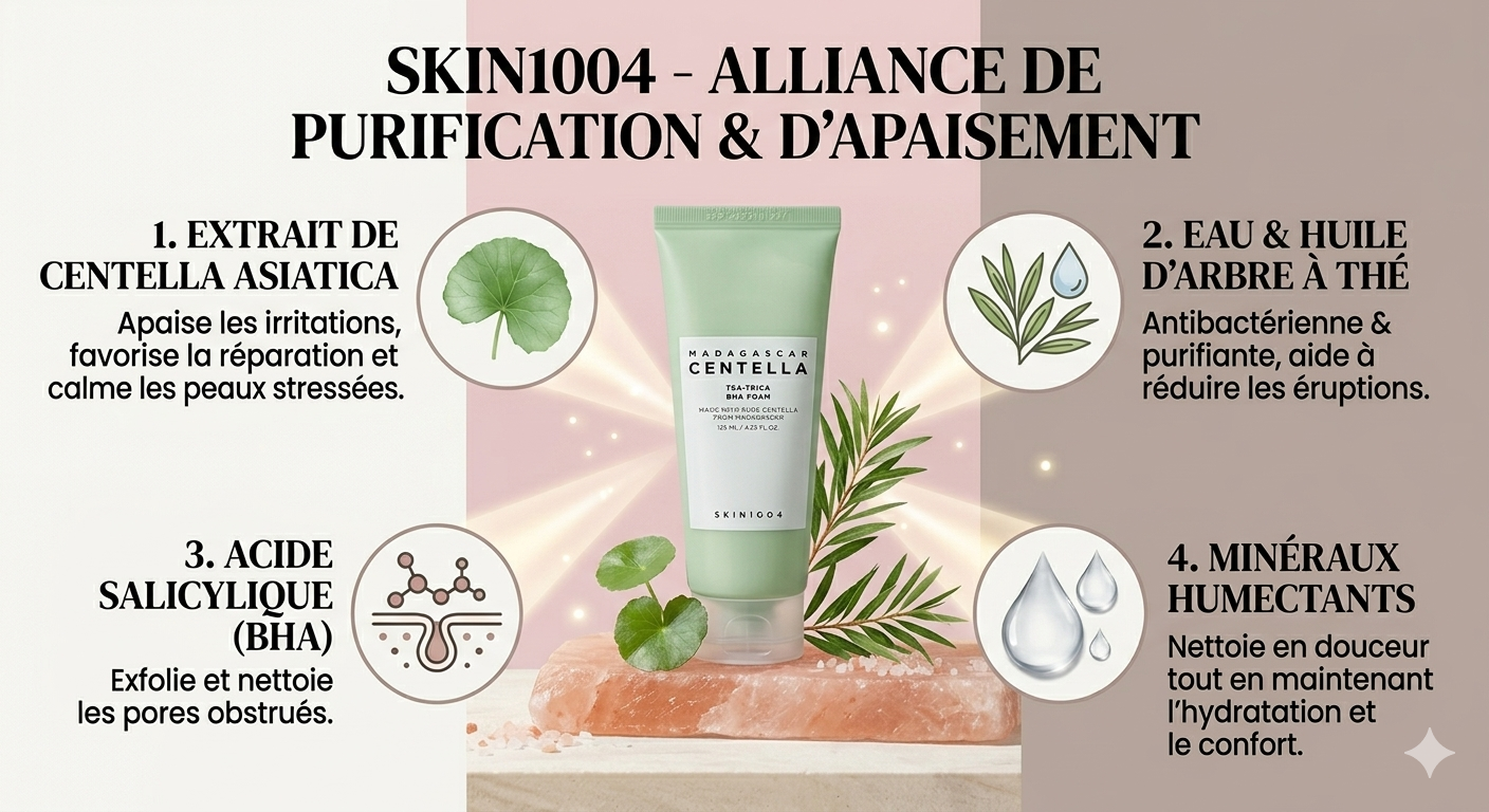 SKIN1004 - Madagascar Centella Tea-Trica BHA Foam 125ml