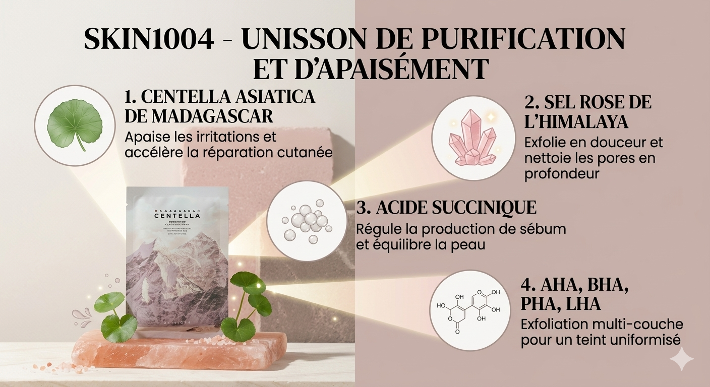 SKIN1004 - Madagascar Centella Poremizing Clarifying Mask 23ml