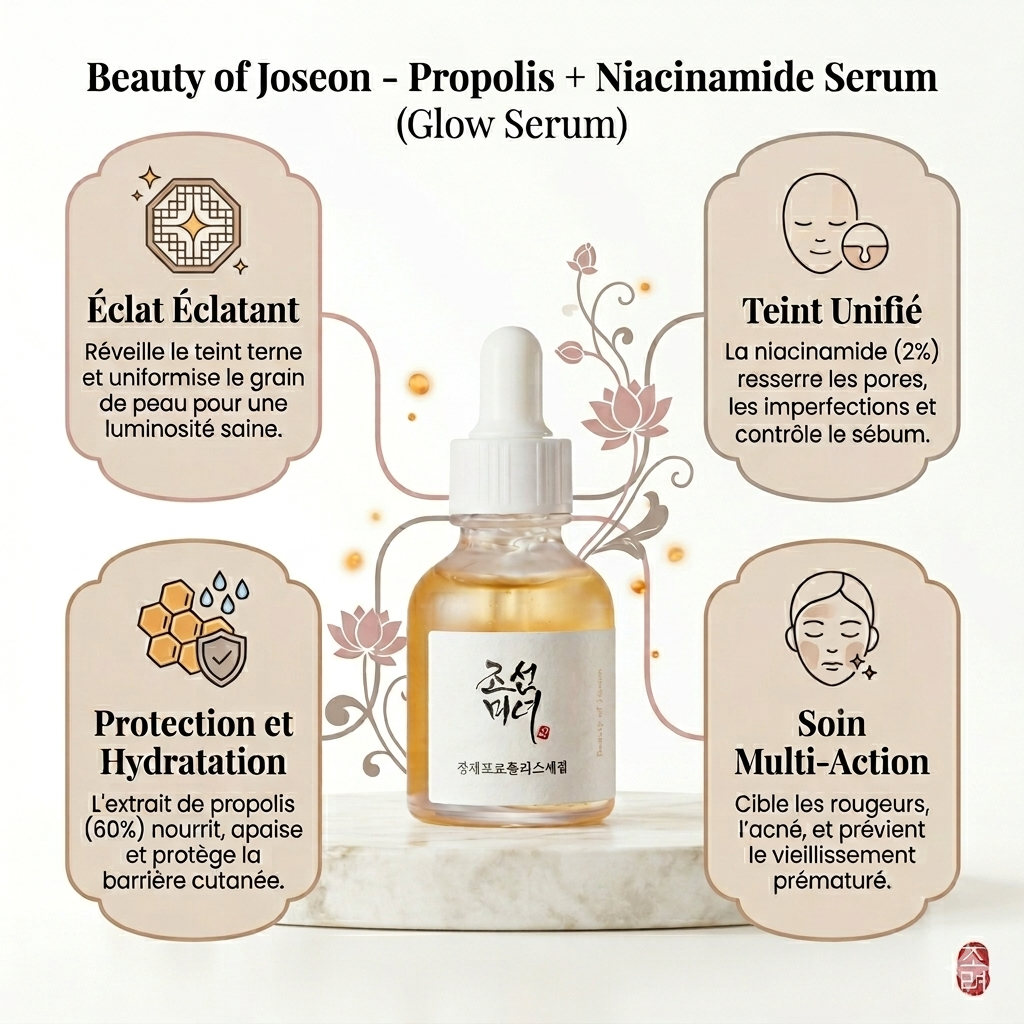 Beauty of Joseon – Glow Serum : Propolis + Niacinamide 30ml